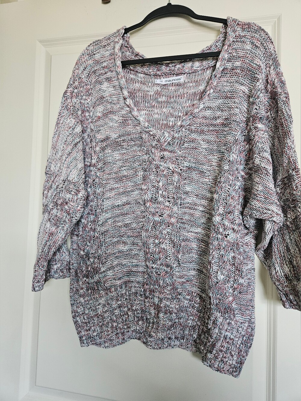 Maurices Marled V-Neck Sweater
